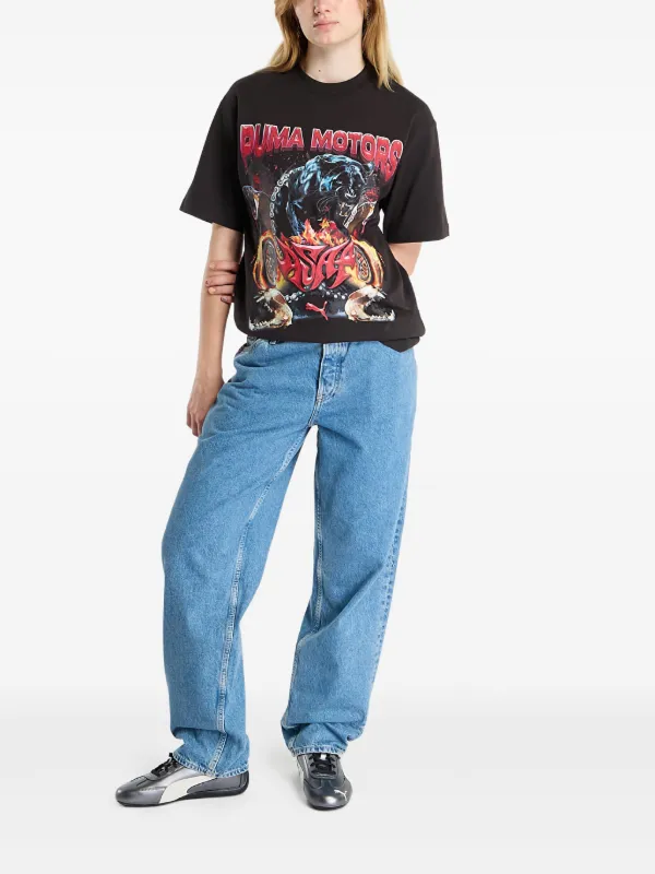 PUMA x PUMA x A$AP ROCKY Motors グラフィック Tシャツ | ブラック