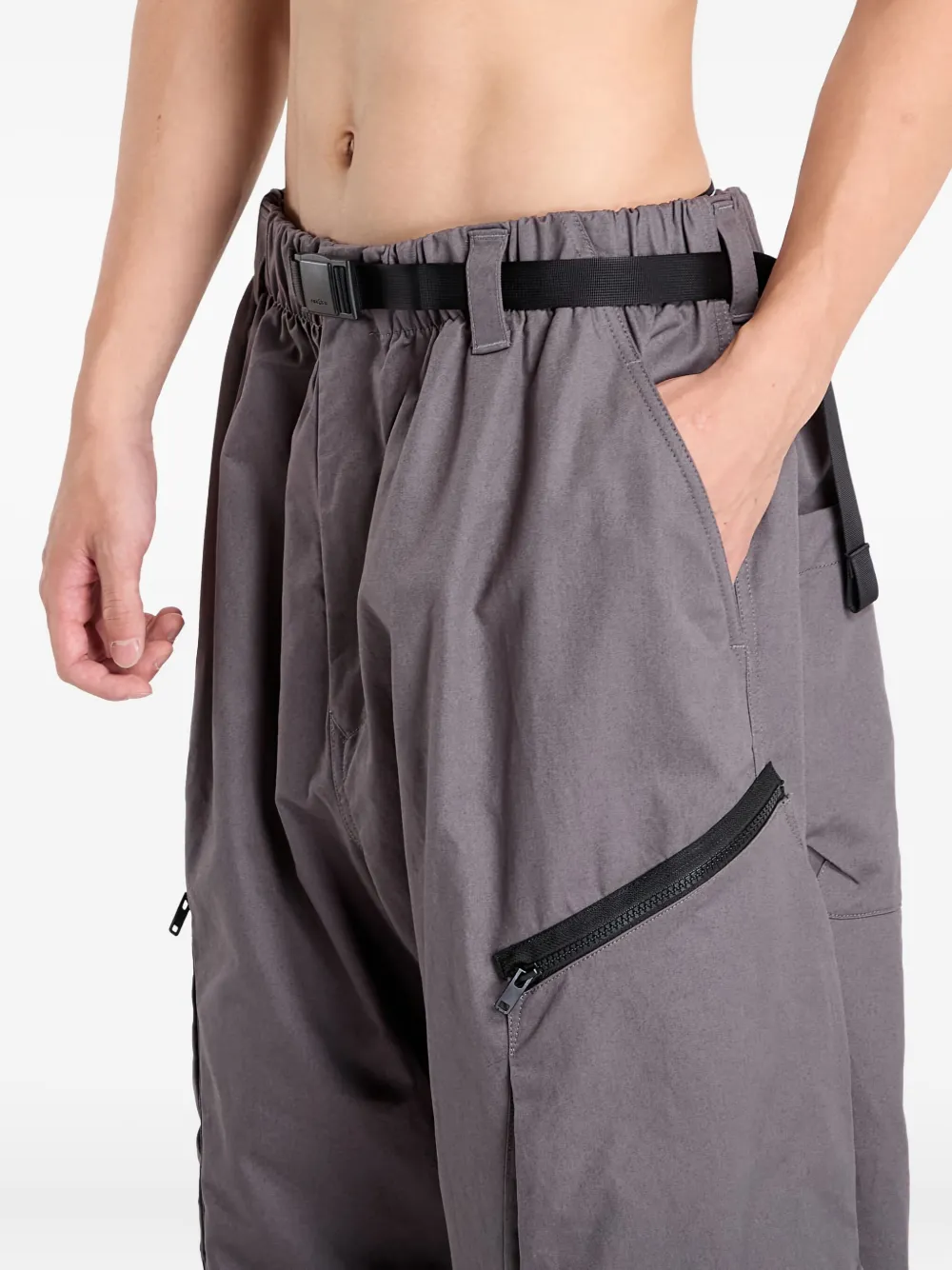 Y-3 UT twill cargo broek Grijs