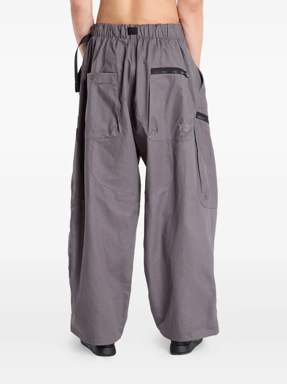 Y-3 UT twill cargo broek Grijs