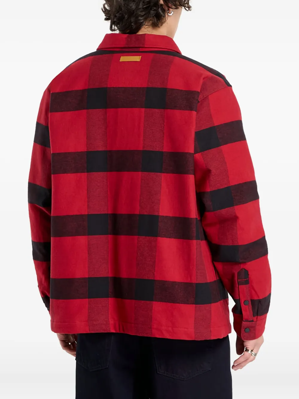 Columbia Cascades™ geruit shirtjack met zak Rood