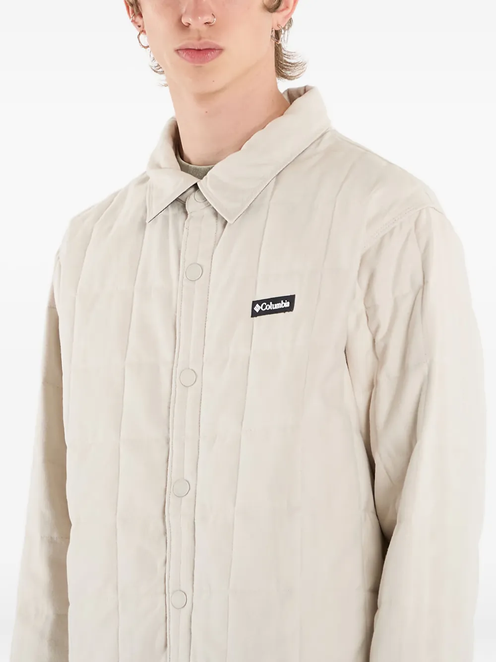  Columbia Landroamer Quilted Shirt Jacket - Neutrals 