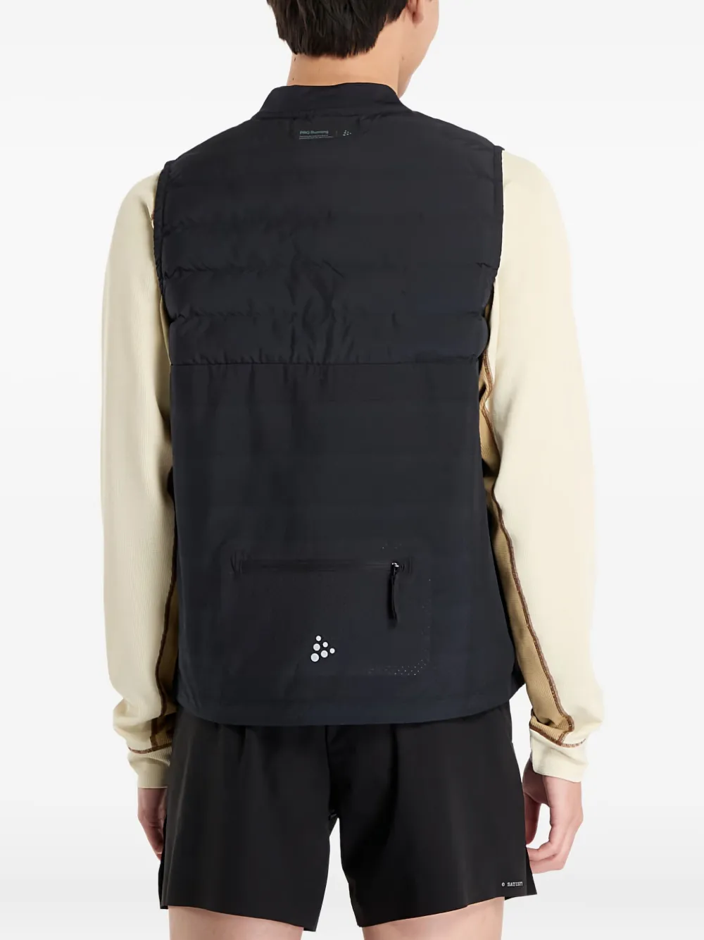 CRAFT Subz bodywarmer met ritssluiting Zwart