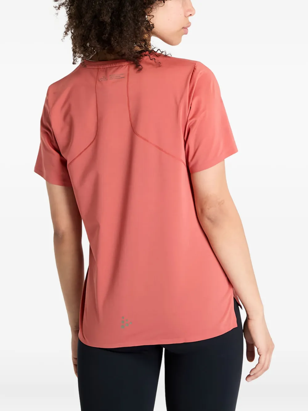 CRAFT T-shirt met logoprint Rood
