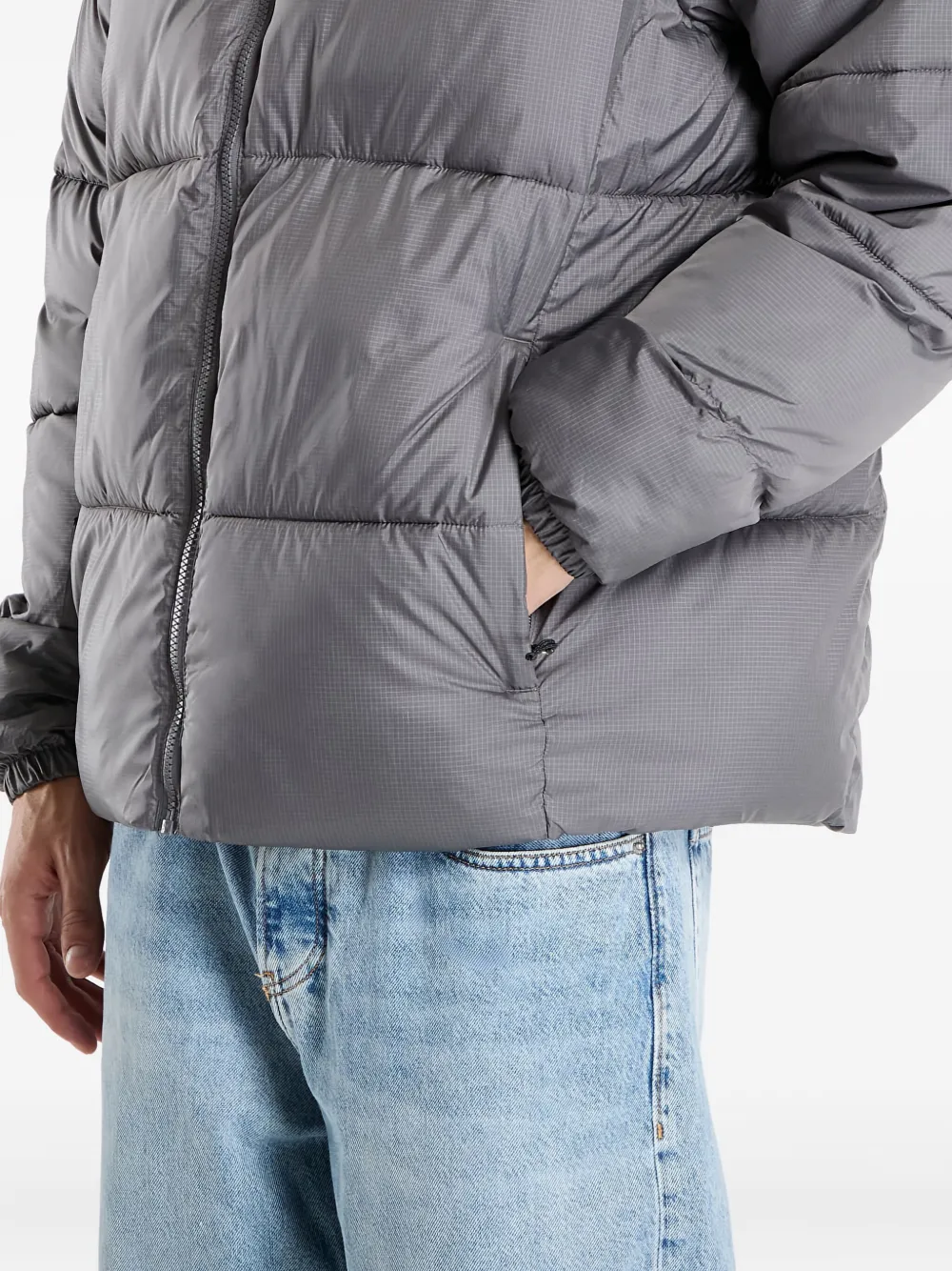 Columbia Puffect gewatteerd jack Grijs