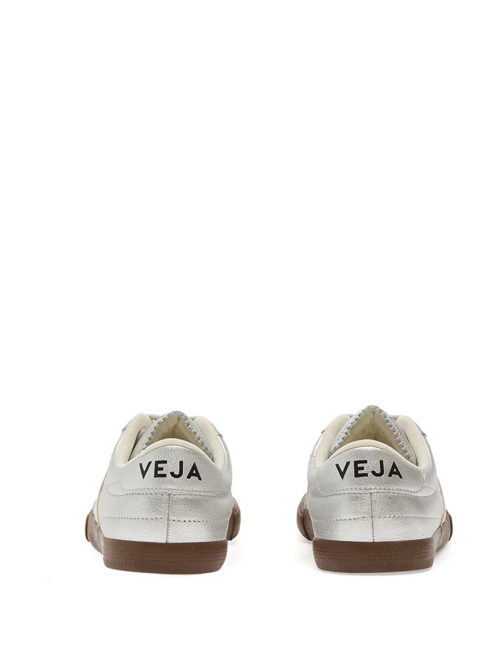 VEJA Panenka sneakers met logodetail Zilver