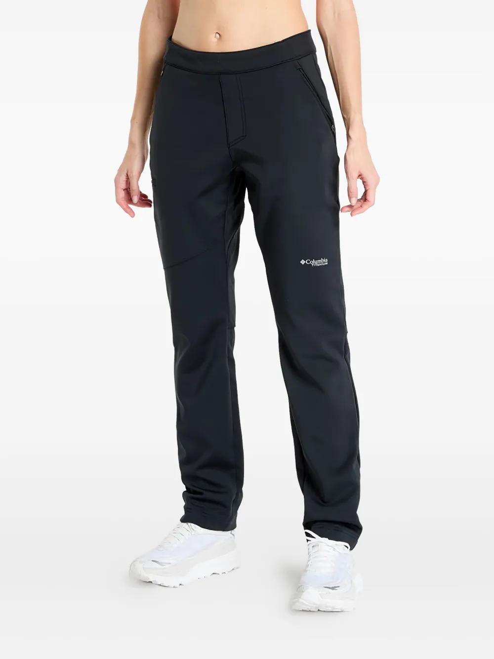 Columbia Vast Canyon™ High-rise Softshell Track Pants In Black