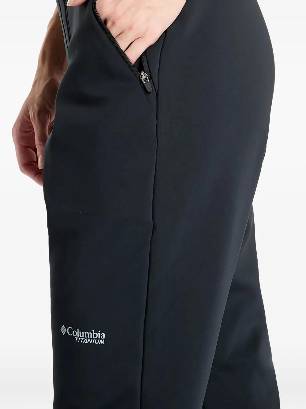 Columbia Vast Canyon™ High-rise Softshell Track Pants In Black