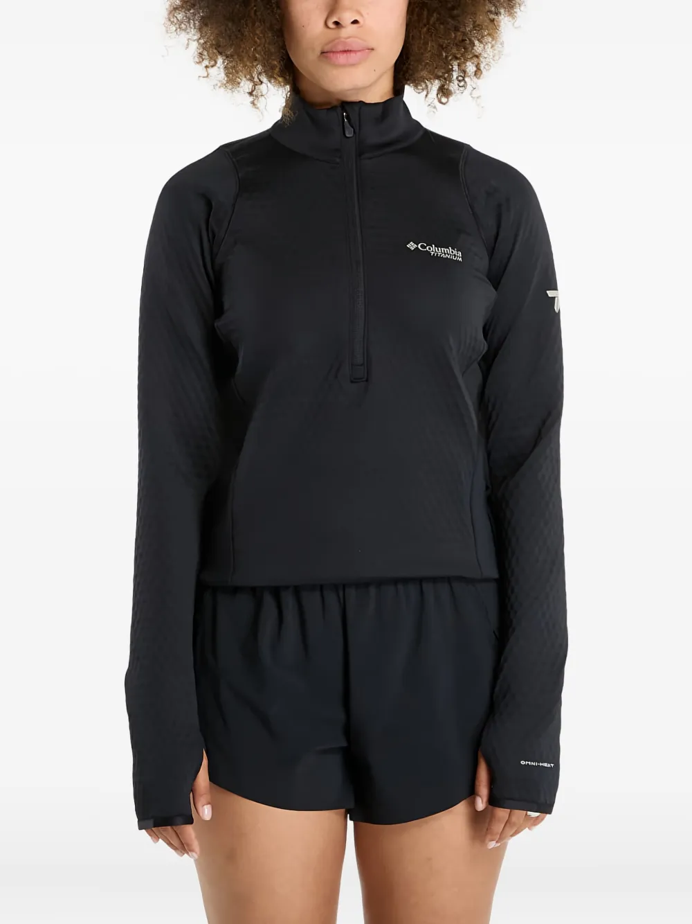 Columbia Blusa Crystal Leaf™ Omni-Heat™ Helix com zíper | Moletom esportivo | Image 2