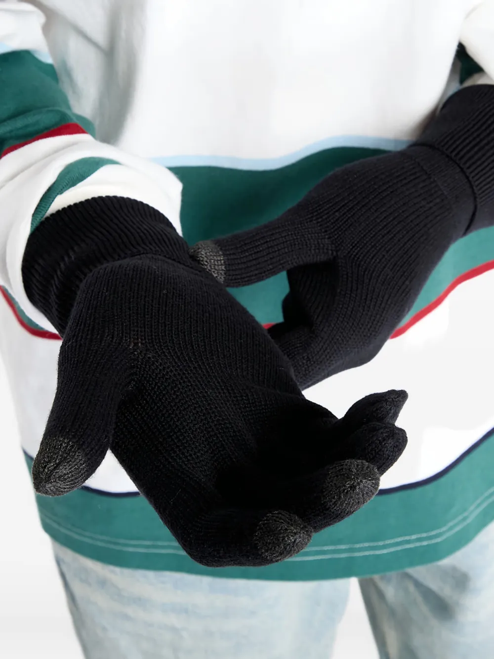 Fred Perry merino-blend gloves | Men | Image 2