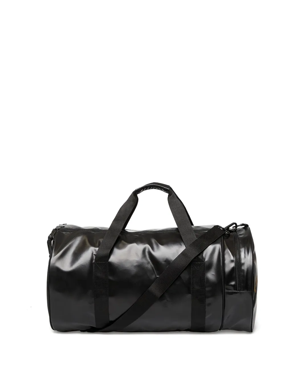 Fred Perry Tonal Large Barrel Bag (35l) In Black