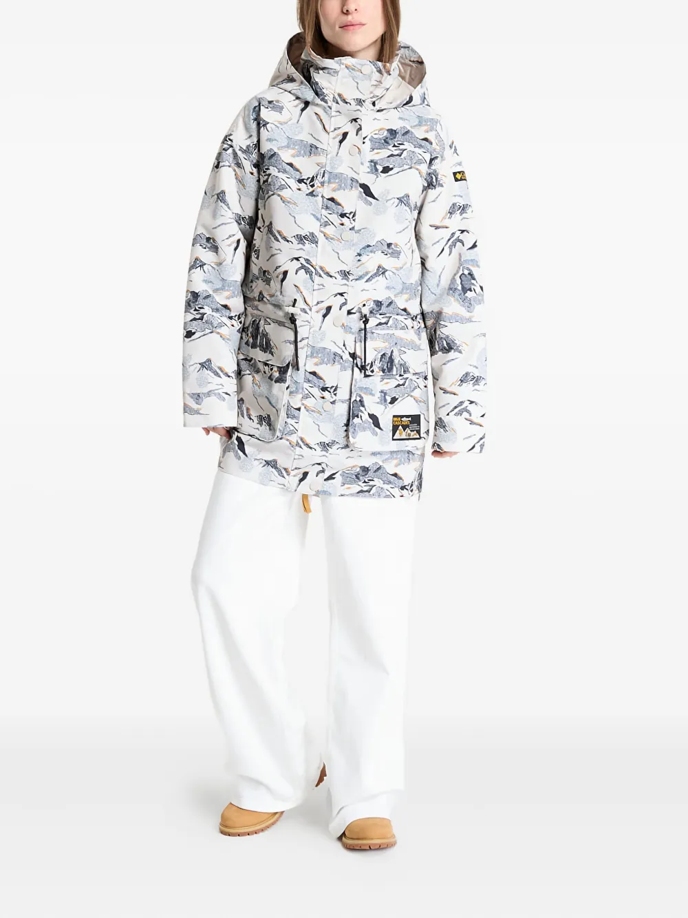 Columbia High Cascades™ Patterned Jacket In Gray