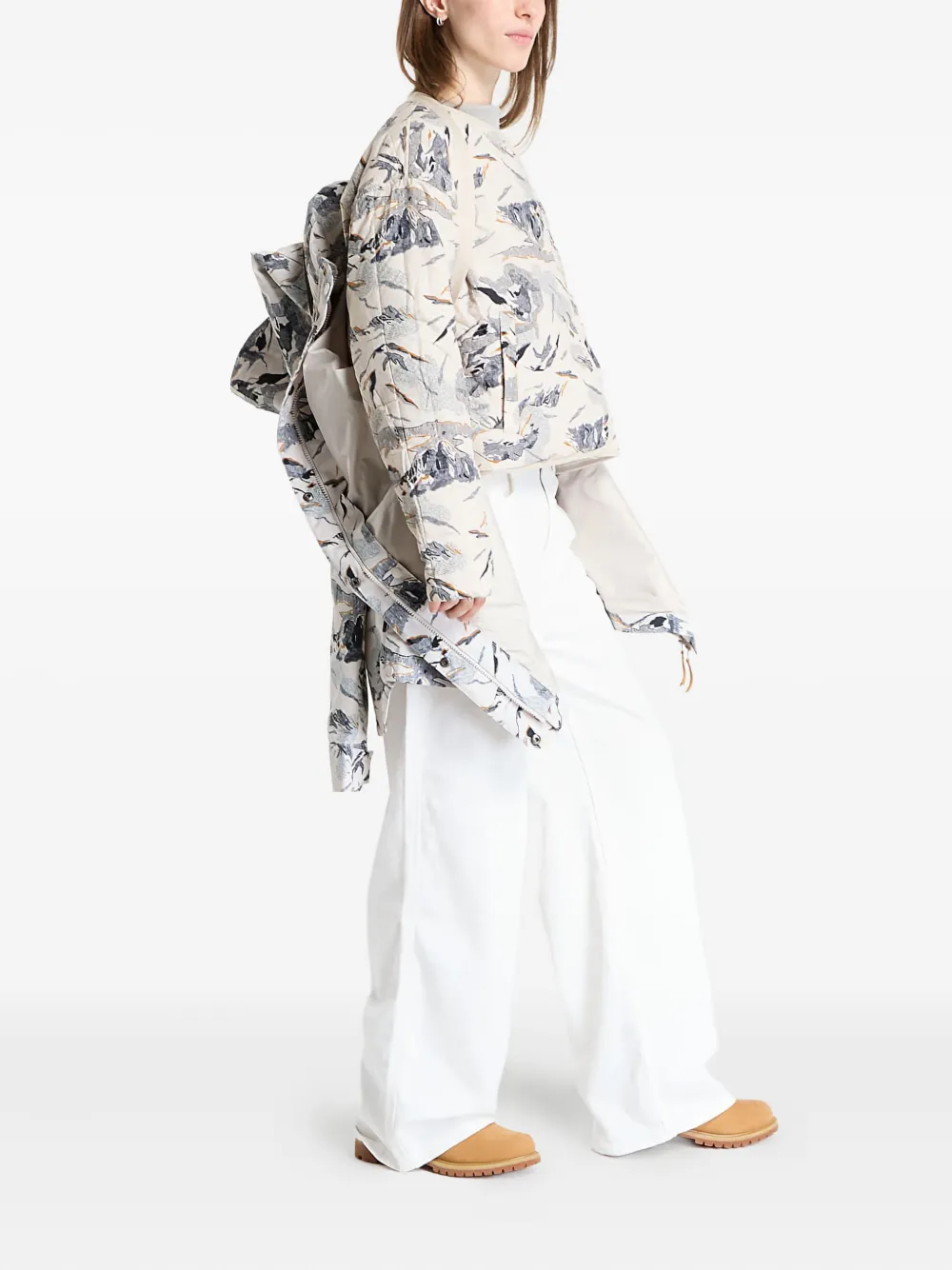 Columbia High Cascades™ Patterned Jacket In Gray