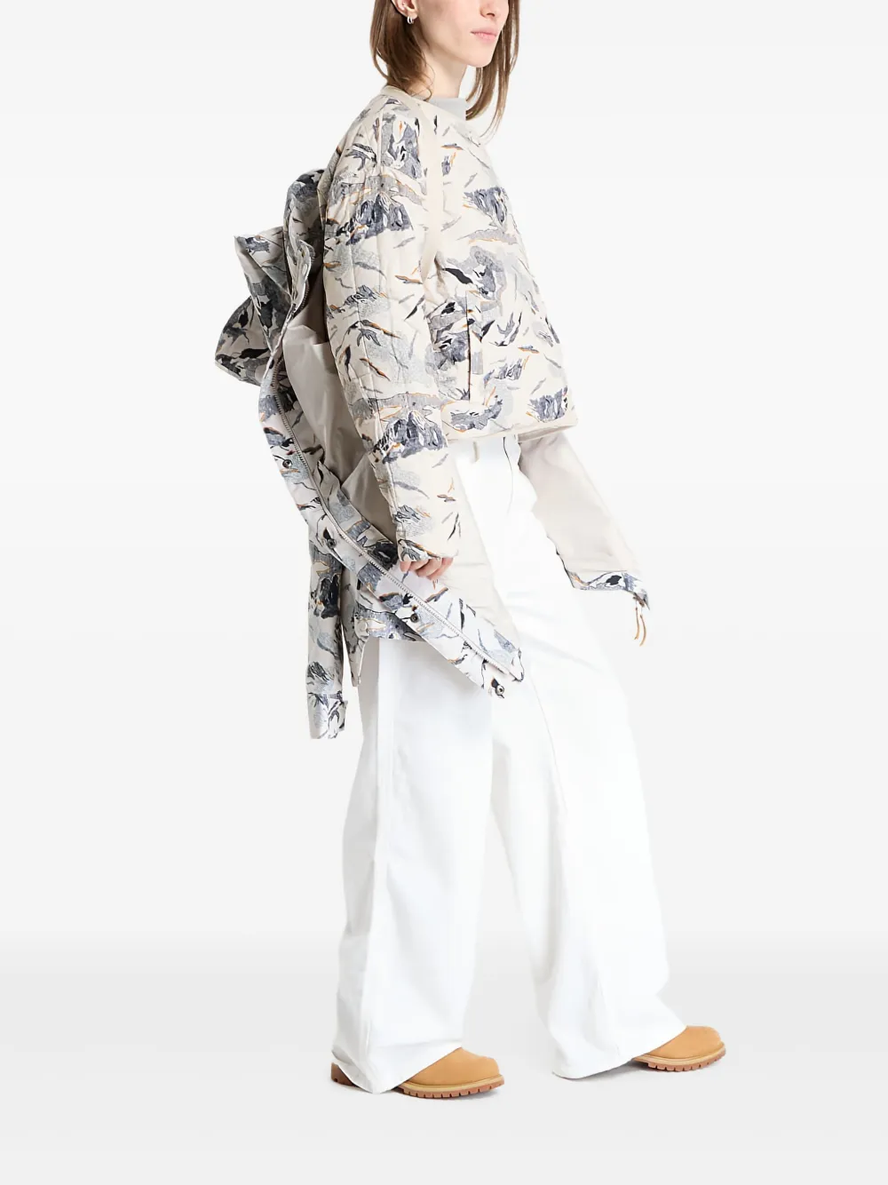 Columbia High Cascades™ jack met patroon Grijs