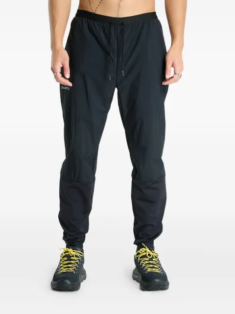 CRAFT zip detail light trousers