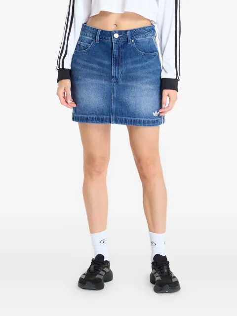 adidas falda midi con 3 rayas