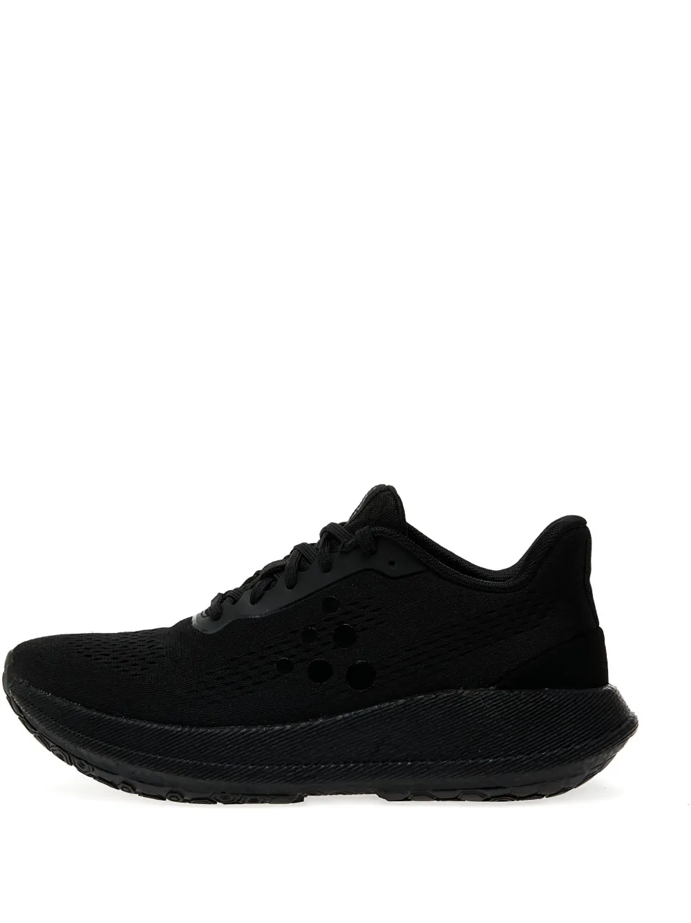 Craft Lace-up Sneakers In Black