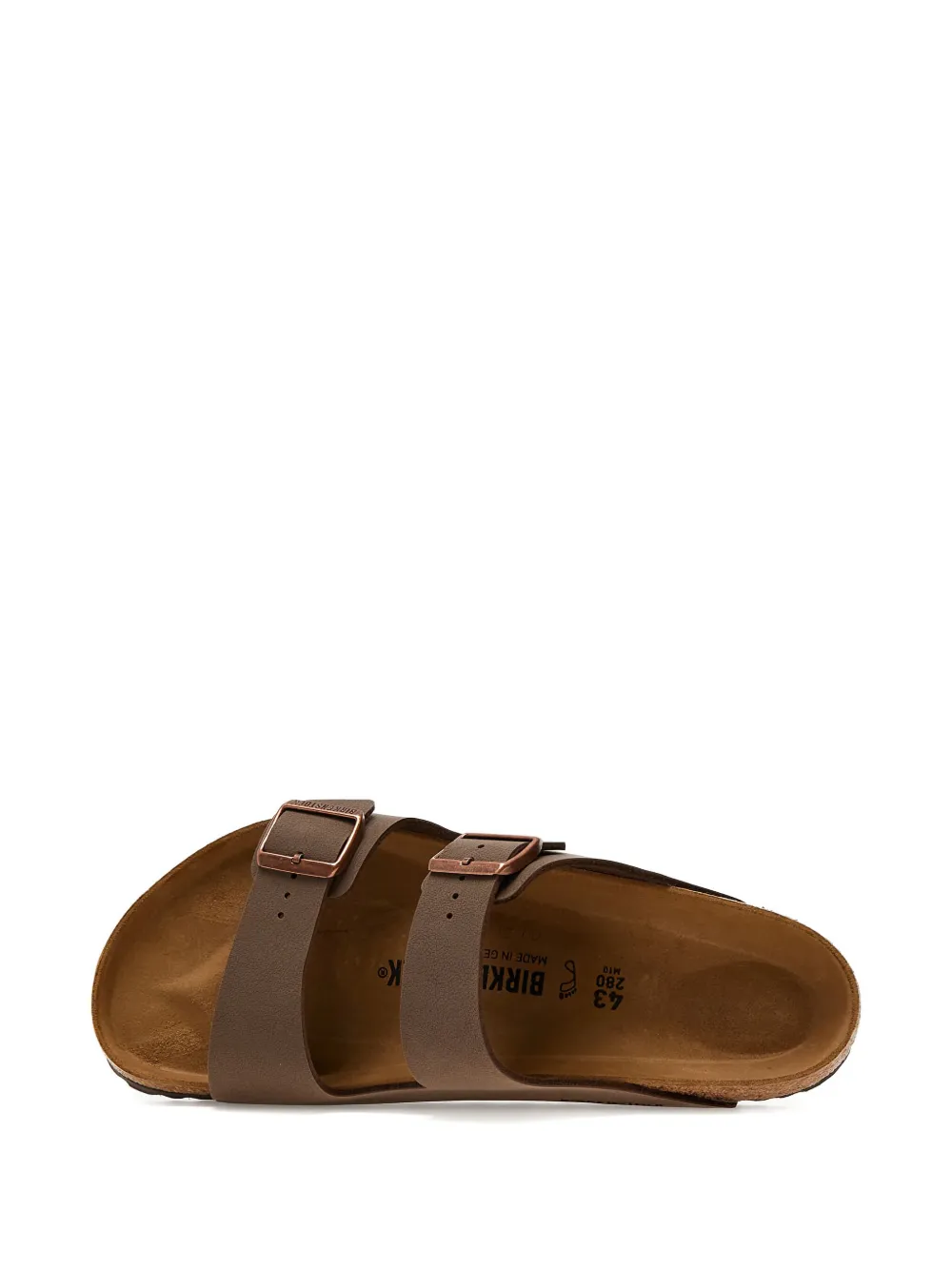 Birkenstock Sandalen met gespsluiting Bruin
