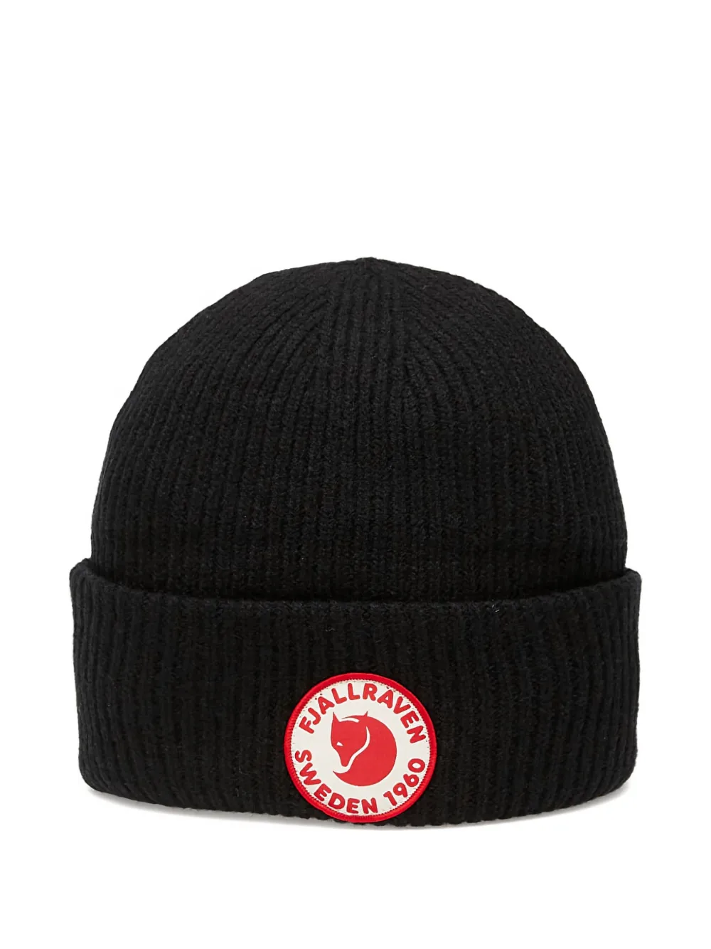 Fjällräven gorro con parche del logo 1960 | negro | Image 1