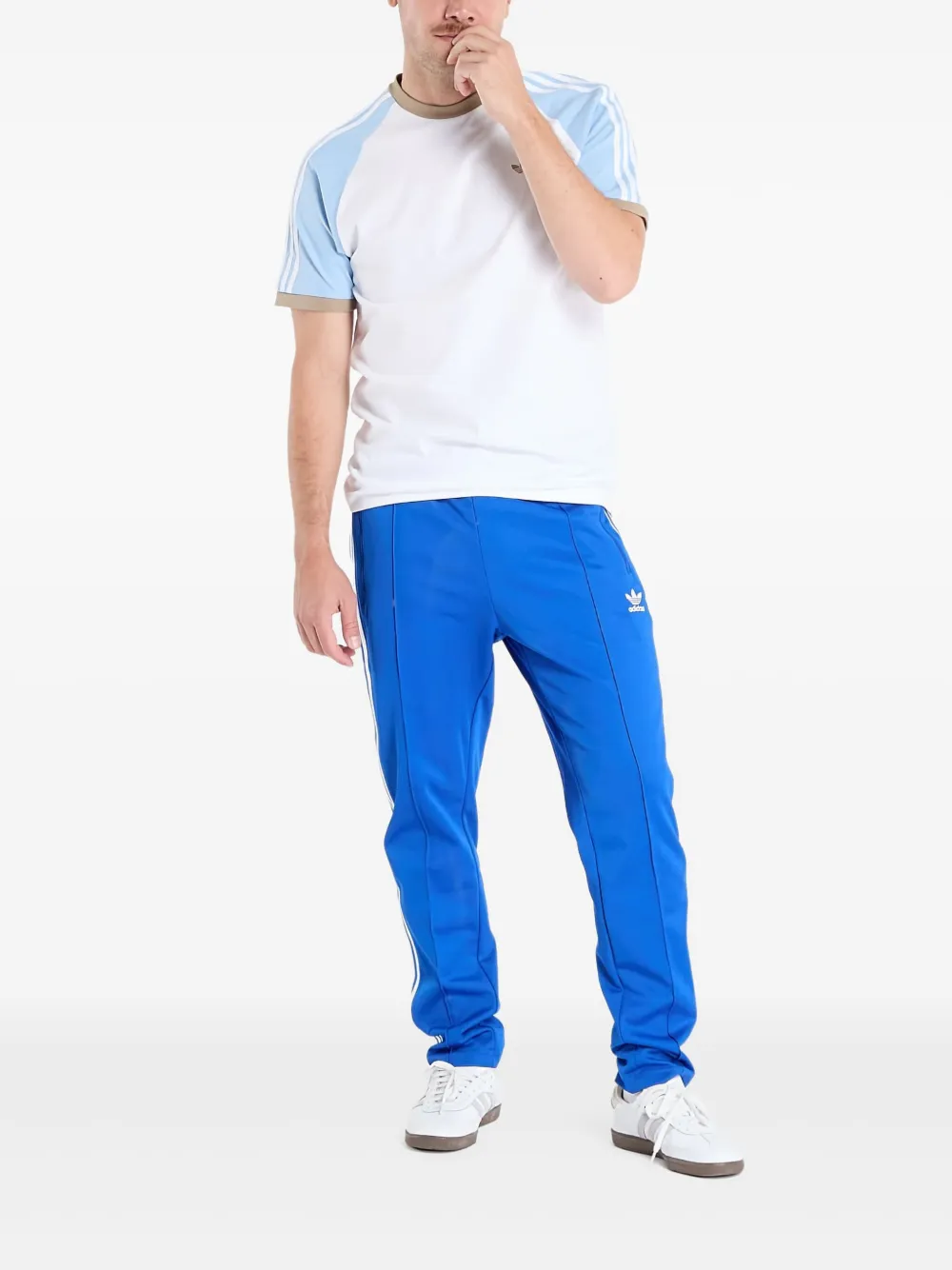 adidas Beckenbauer Adicolor stripe track pants | Sweatpants | Image 2