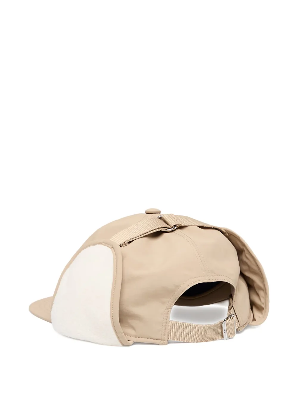 Adidas Originals Earflap Logo-detail Baseball Cap In Brown