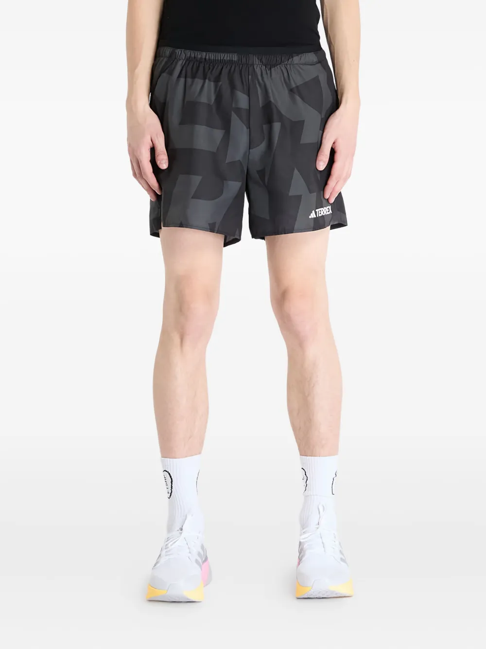 adidas Terrex printed shorts | Grey | Image 1