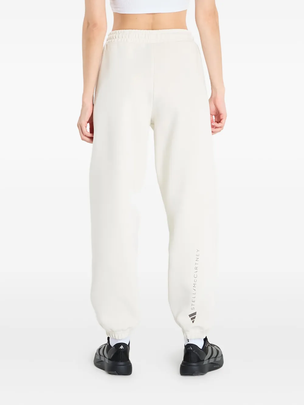 Adidas Originals X Stella Mccartney Drawstring Tracksuit Bottoms In White