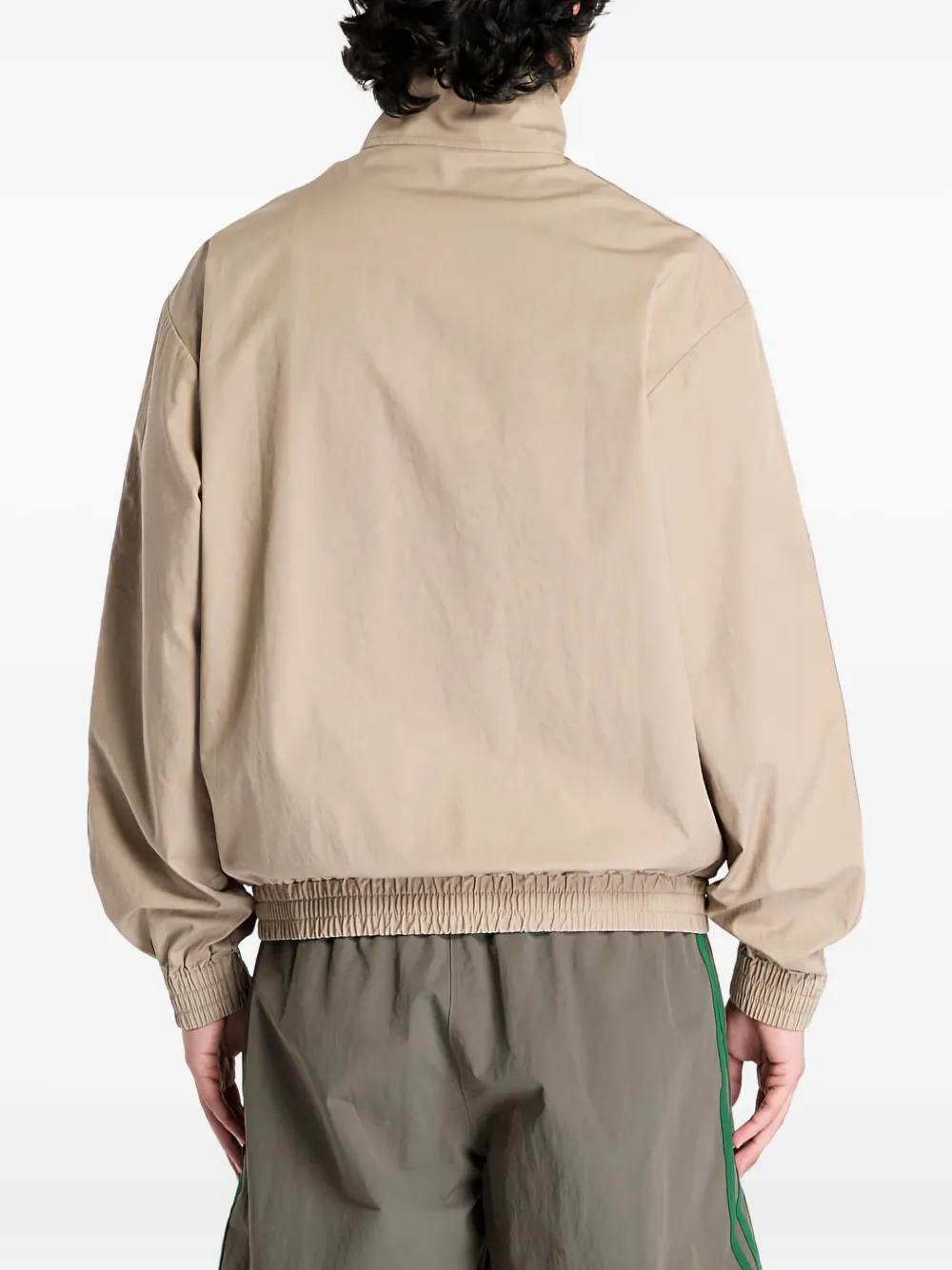  Adidas Firebird Three-stripe Sports Jacket - Neutrals 