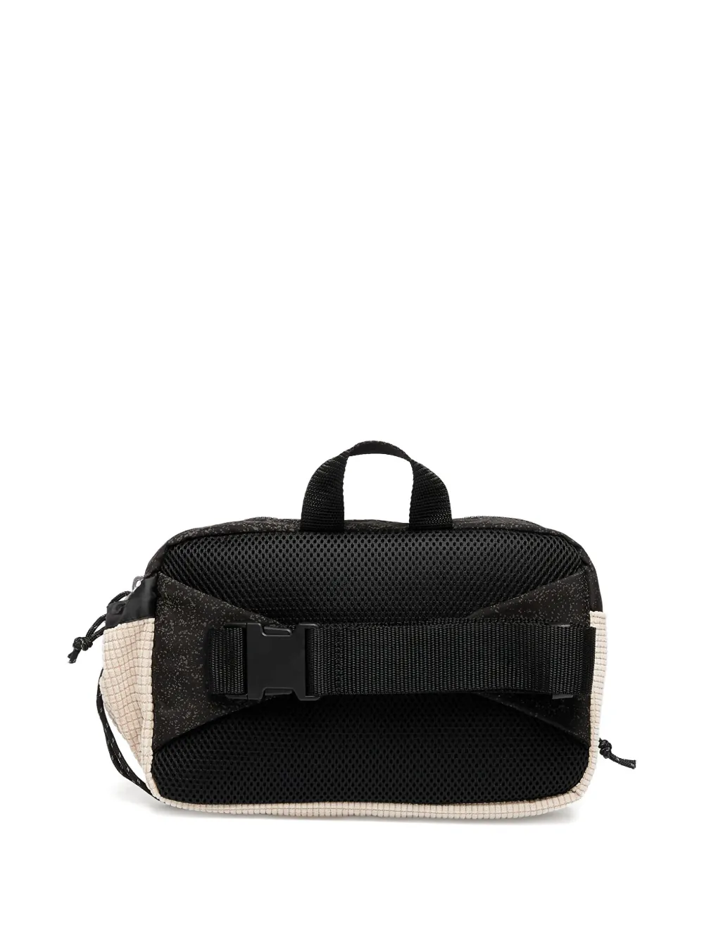 Adidas Originals Textured Laced Belt Bag In Neutral