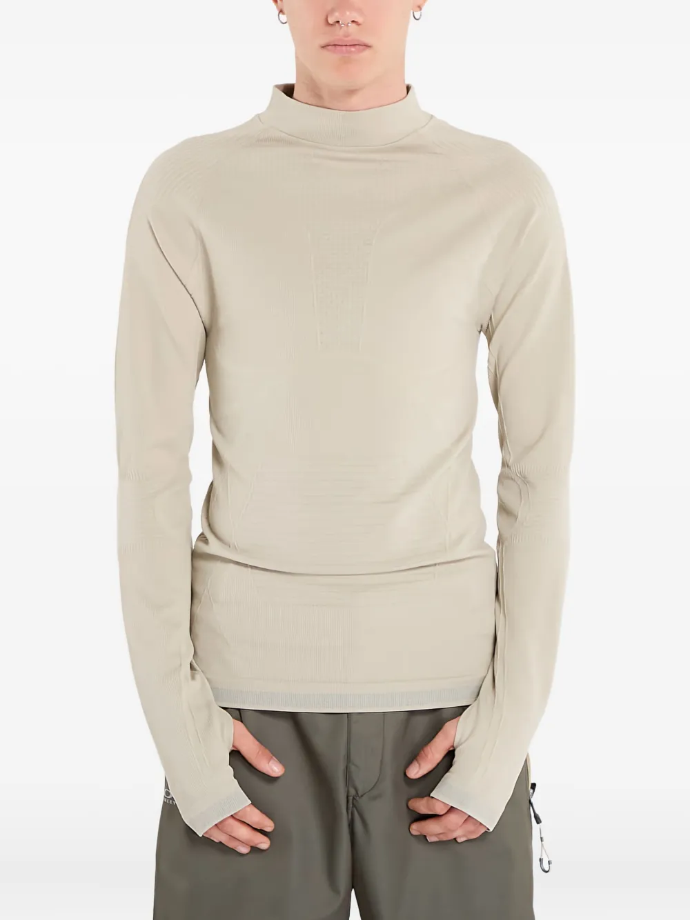 Oakley Latitude Soar jersey met lange mouwen Beige