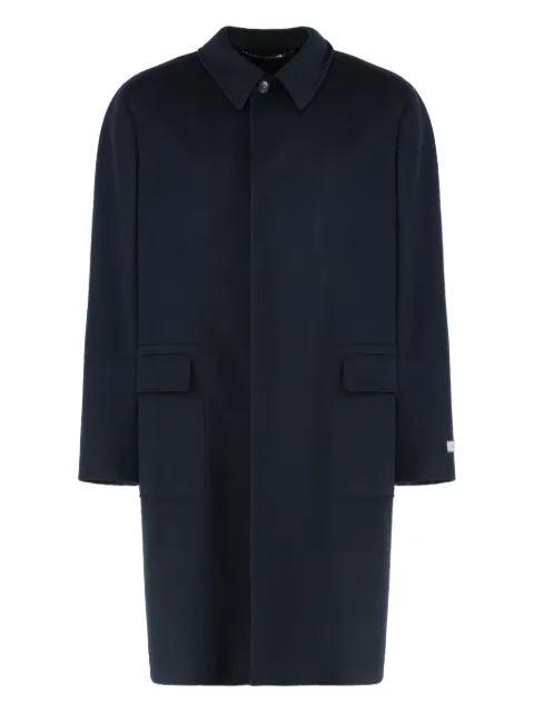 Canali single-breasted wool coat
