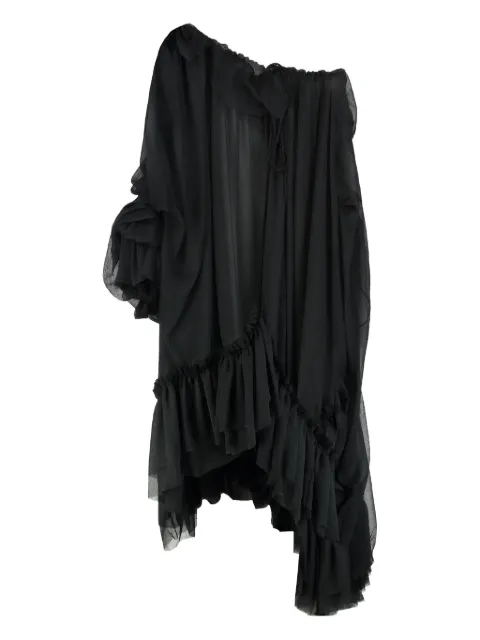 Les Filles d'Eva ruffled asymmetric top