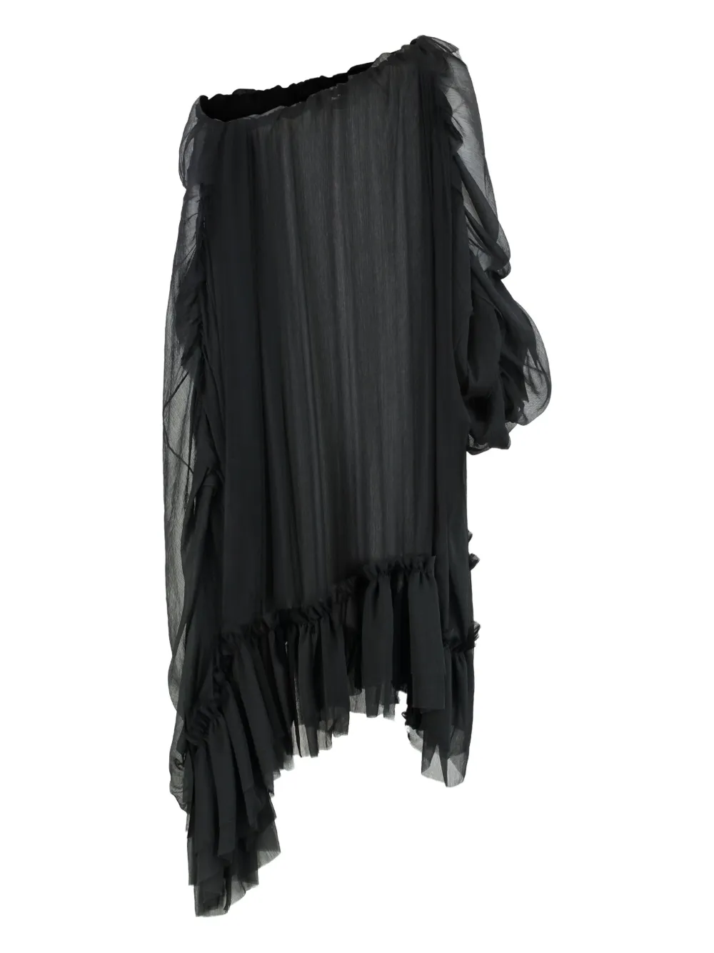 Les Filles d'Eva ruffled asymmetric top | Blouses | Image 2