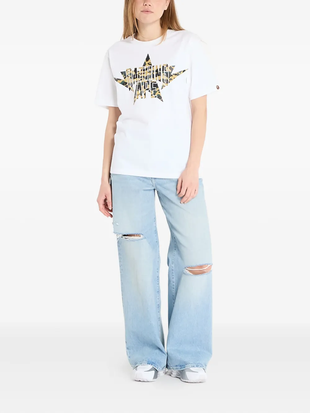 A BATHING APE® playera 1St Camo Twin Star Nyc | Playeras y jerséis | Image 2