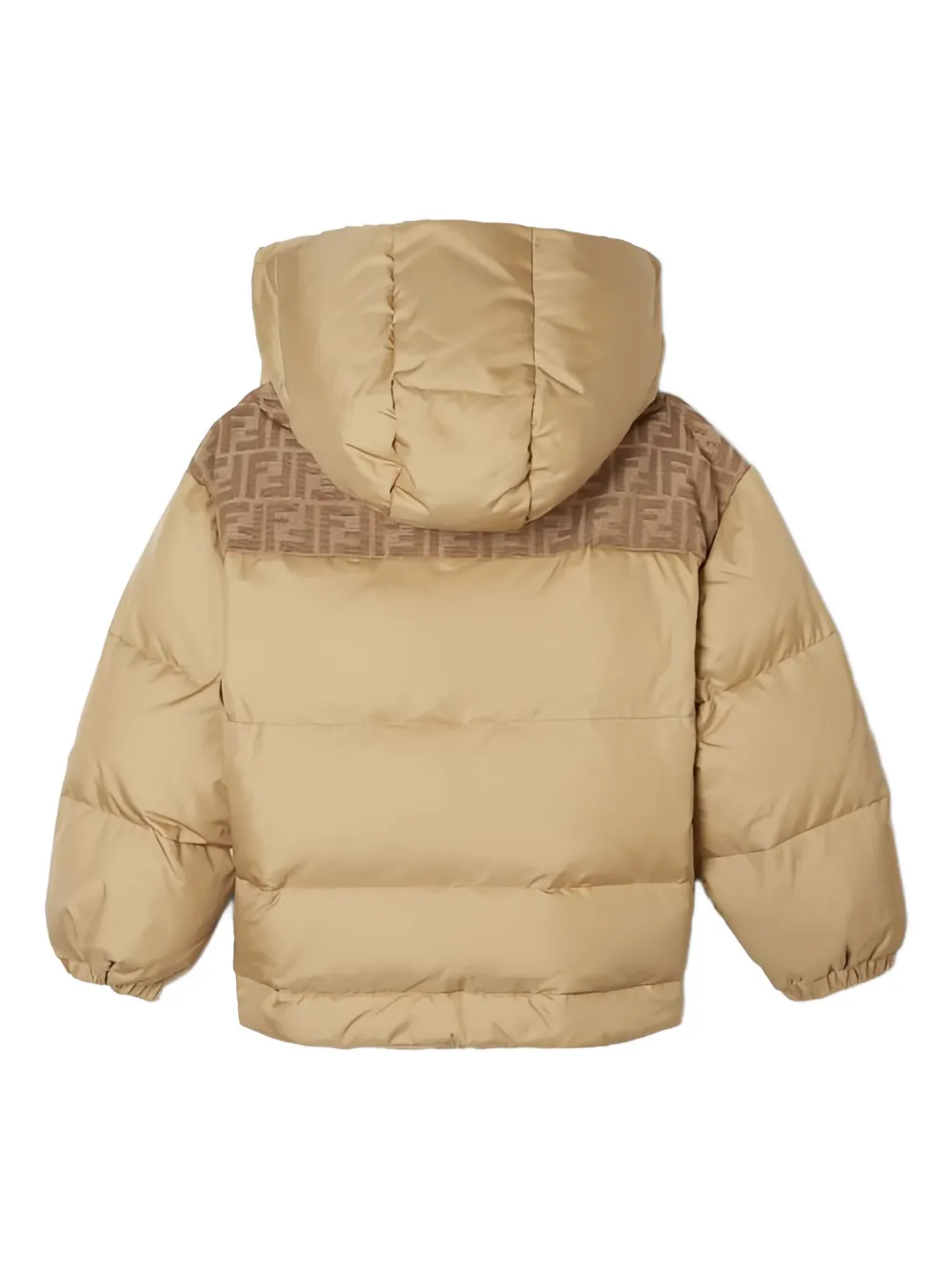 Fendi Kids Jack met capuchon Bruin