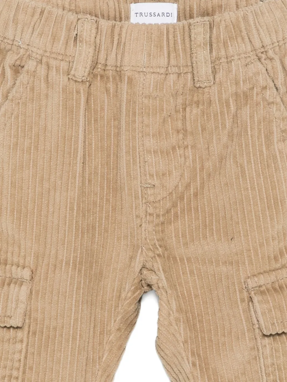 TRUSSARDI JUNIOR Cargo broek met elastische taille Beige