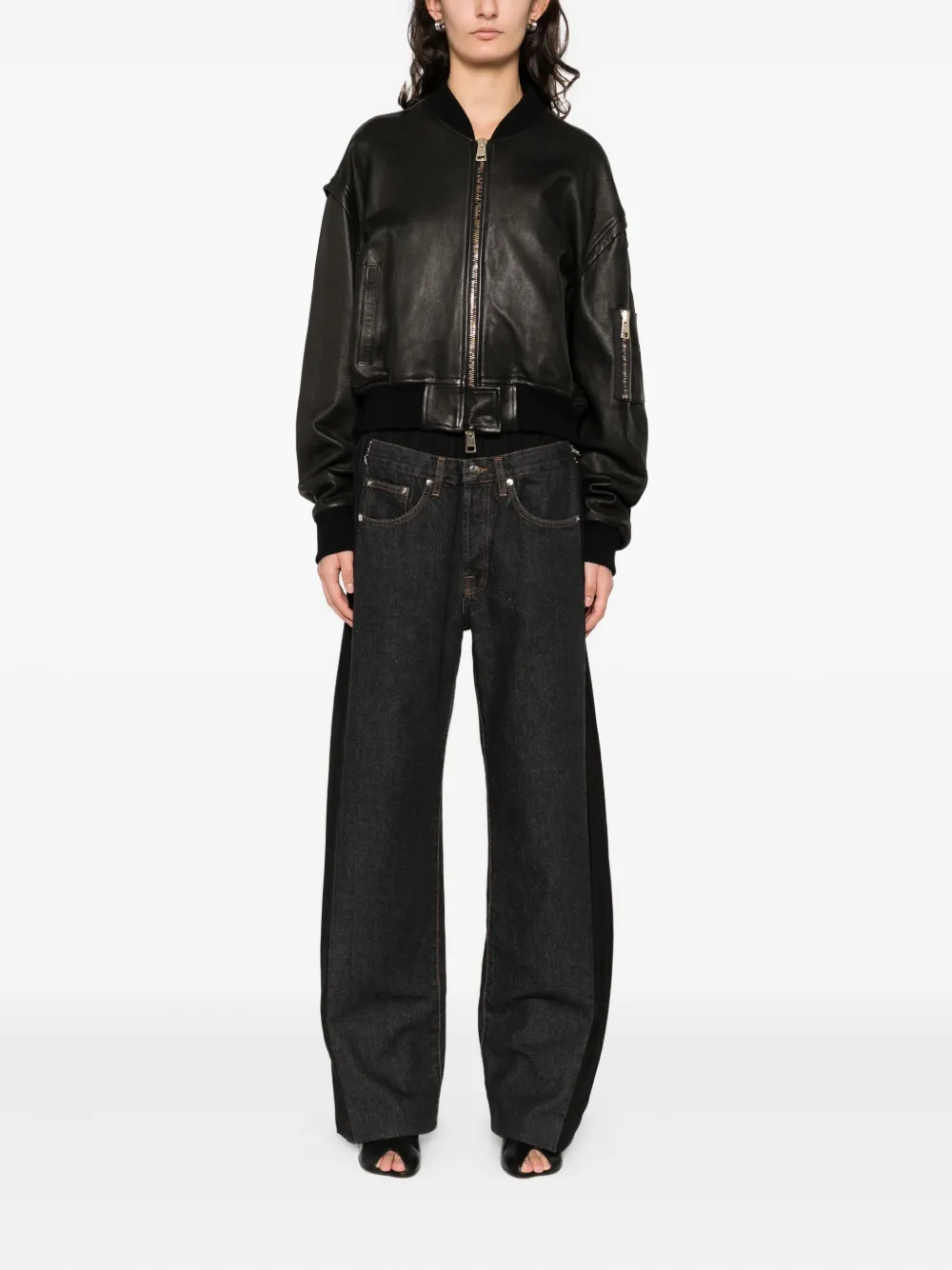 SIMONA CORSELLINI chamarra con bolsillos y cierre | Chamarras de piel | Image 2