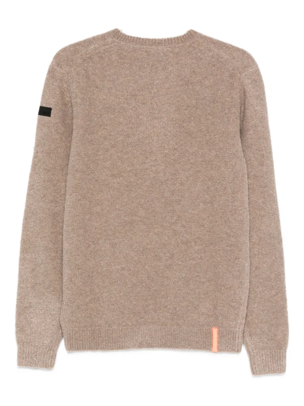 RRD logo-patch sweater - Beige