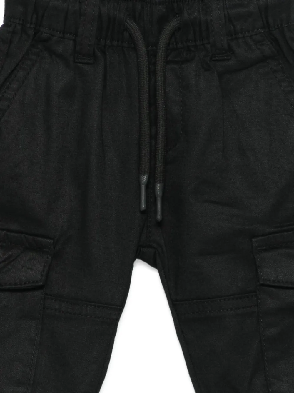 John Richmond Junior Cargo broek met elastische taille Zwart