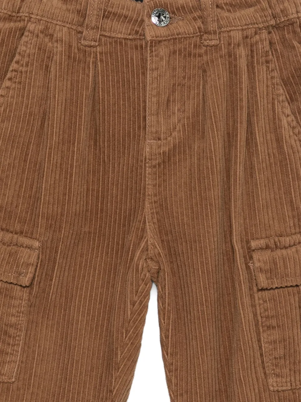 John Richmond Junior Cargo broek met elastische taille Bruin