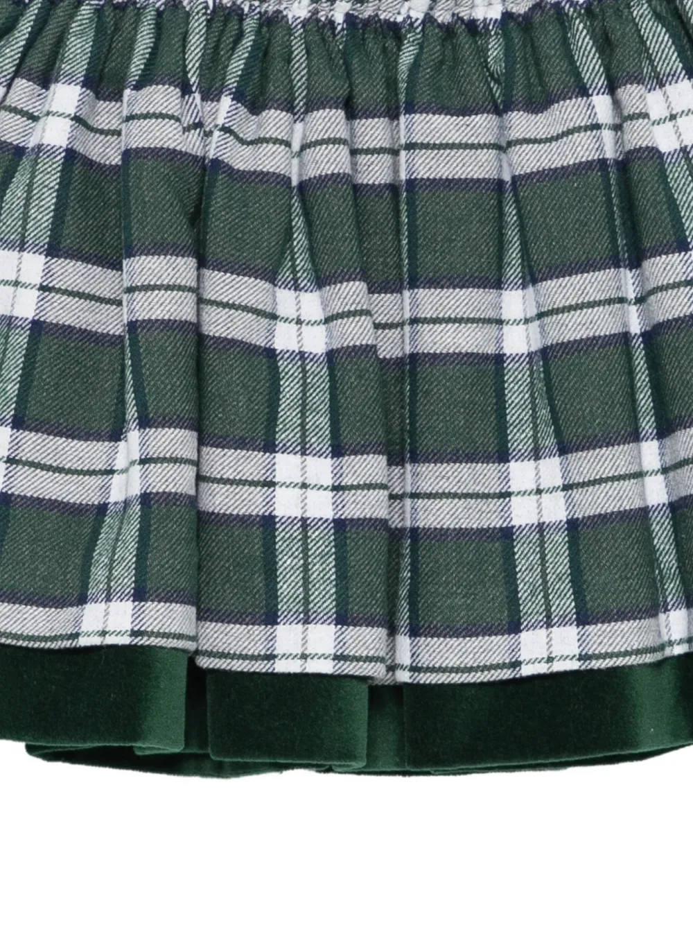 Mariella Ferrari Rok met tartan ruit Groen