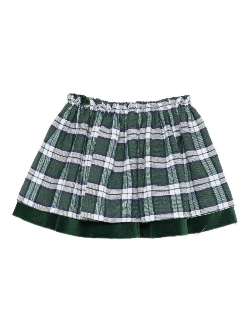 Mariella Ferrari Rok met tartan ruit Groen