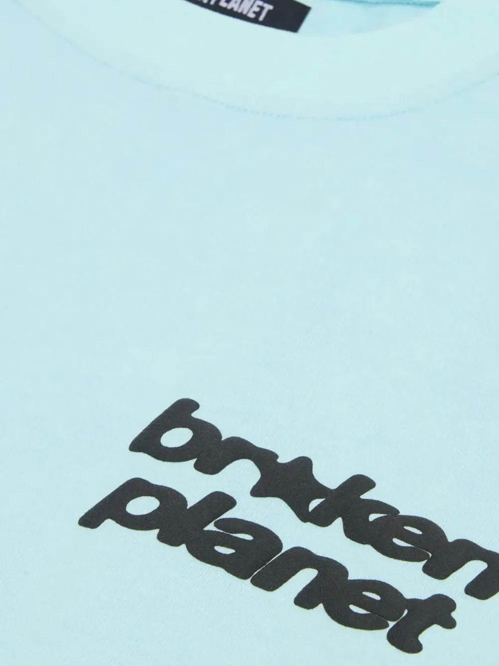 BROKEN PLANET T-shirt met stervormig logo Blauw