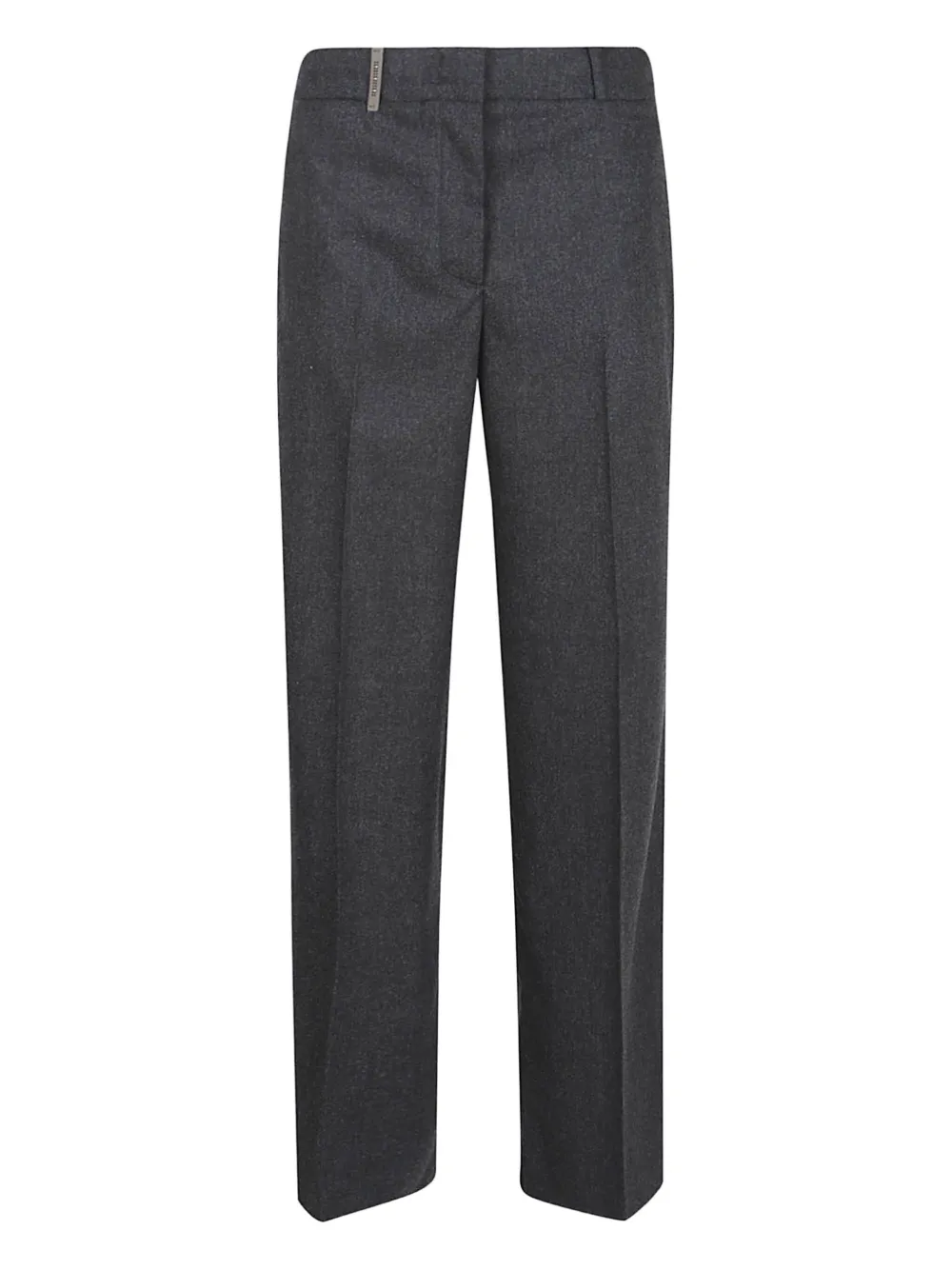 Peserico Casual Pants With Belt Loops In Gray
