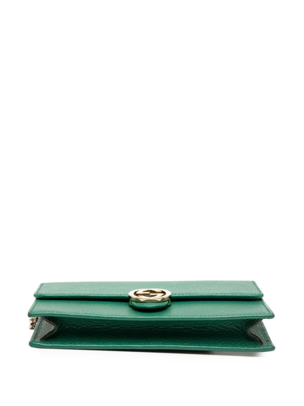 2016-2025 Interlocking G Dollar Calfskin Wallet On Chain Crossbody Bag