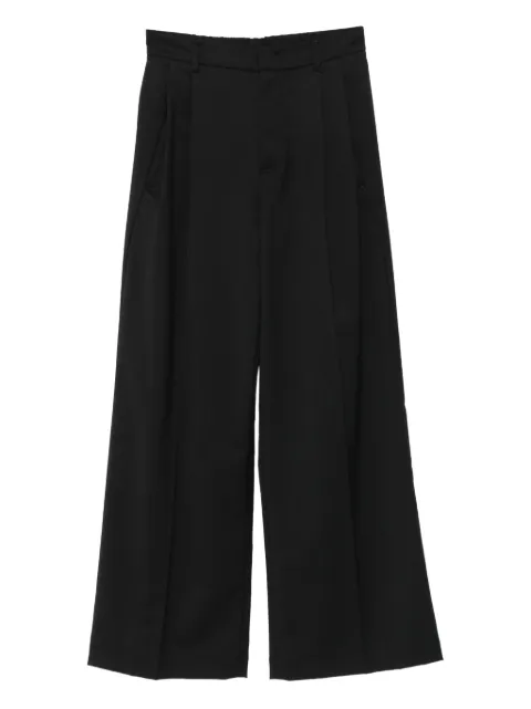 Tela pleated-details trousers