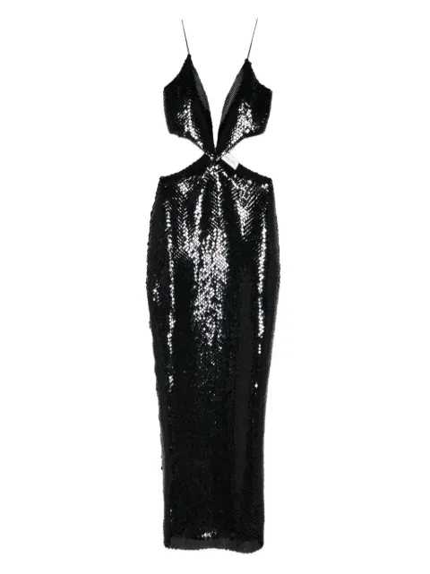 Mônot فستان ماكسي بترتر وبفتحات