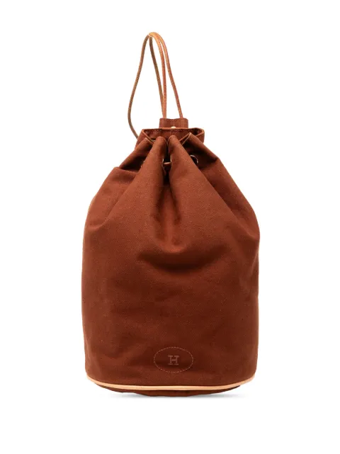 Hermès Pre-Owned 2010-2025 Toile Polochon Mimile backpack