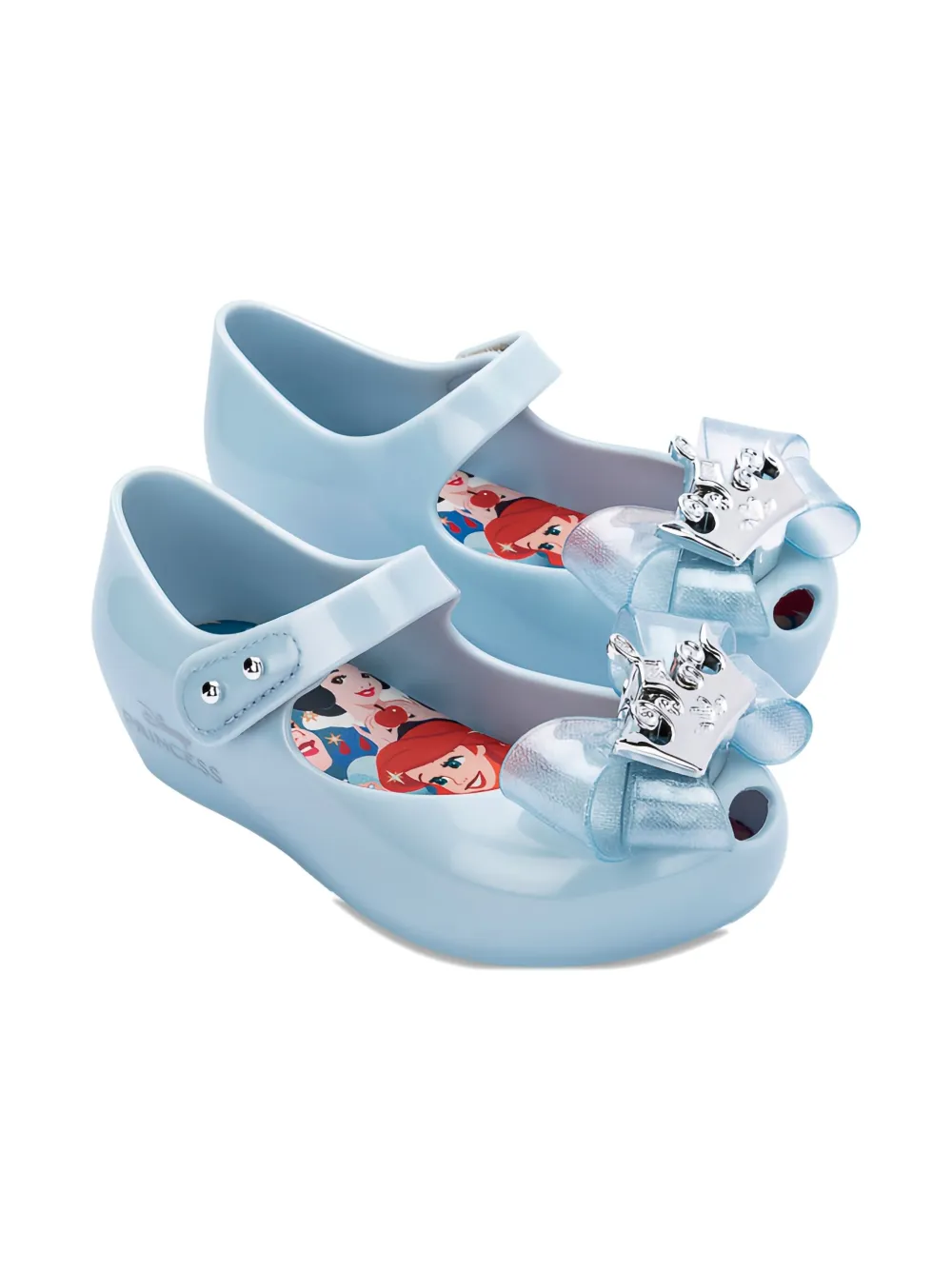 Mini Melissa x Disney Ultra Princess ballerinas Blauw