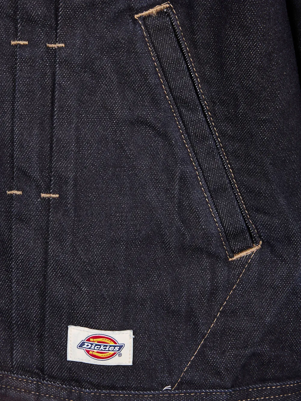  Dickies Buttoned Denim Jacket - Blue 