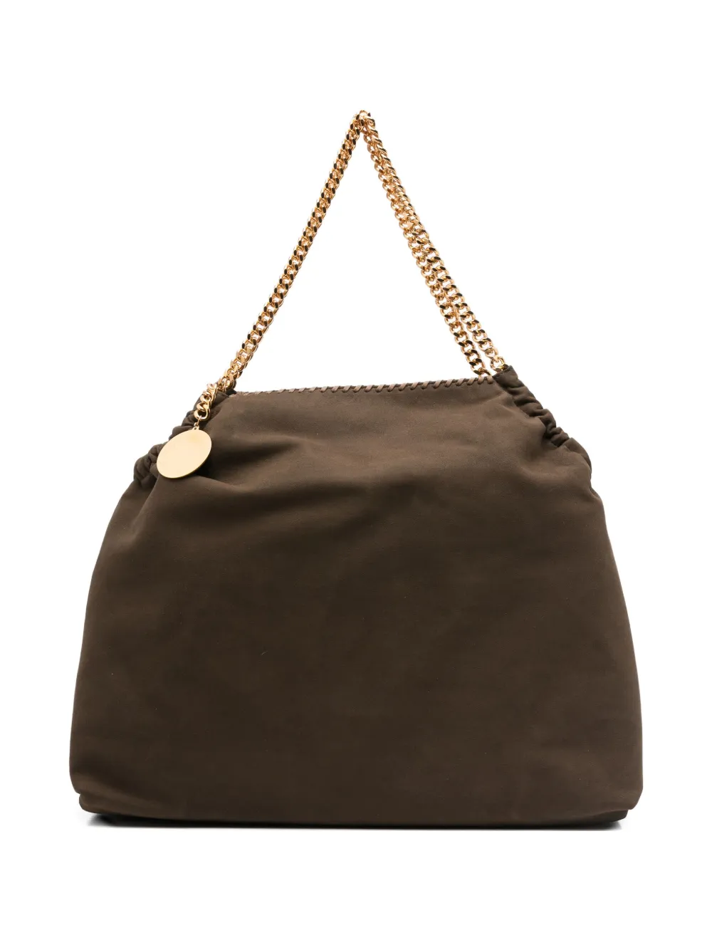 Stella McCartney Falabella chain-strap shoulder bag - Marrone